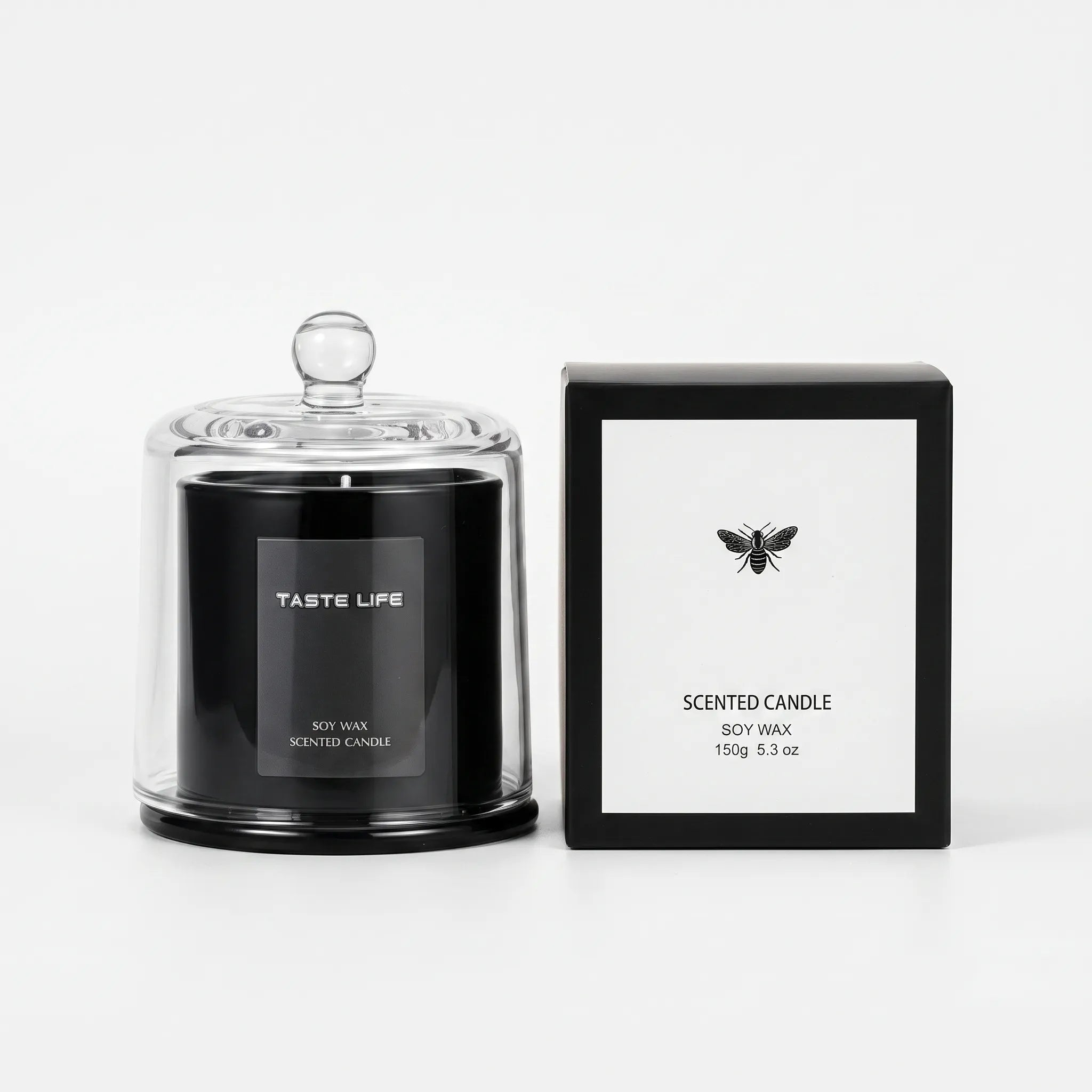 Nordspur | Vespera Modern Black Decorative Scented Candle