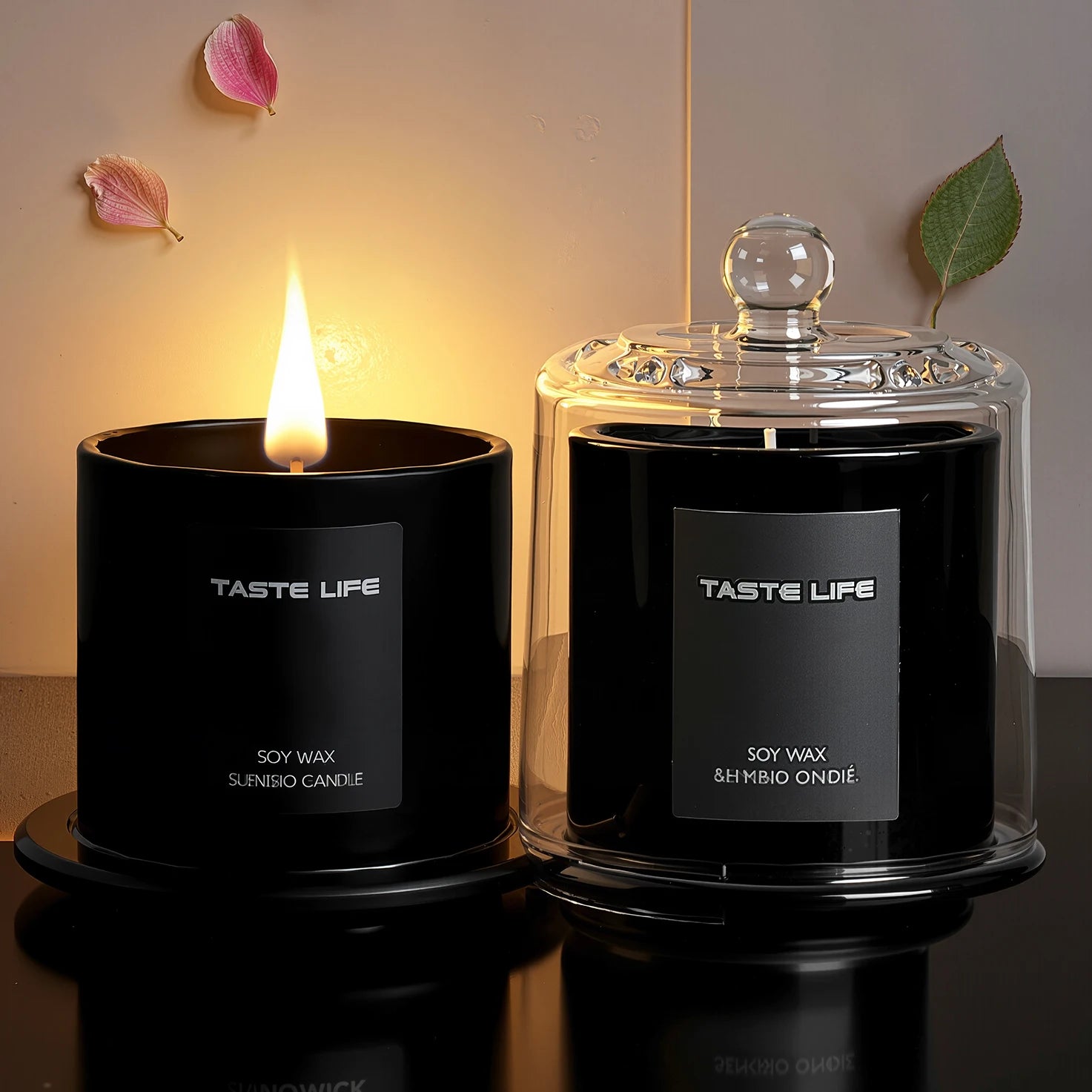Nordspur | Vespera Modern Black Decorative Scented Candle