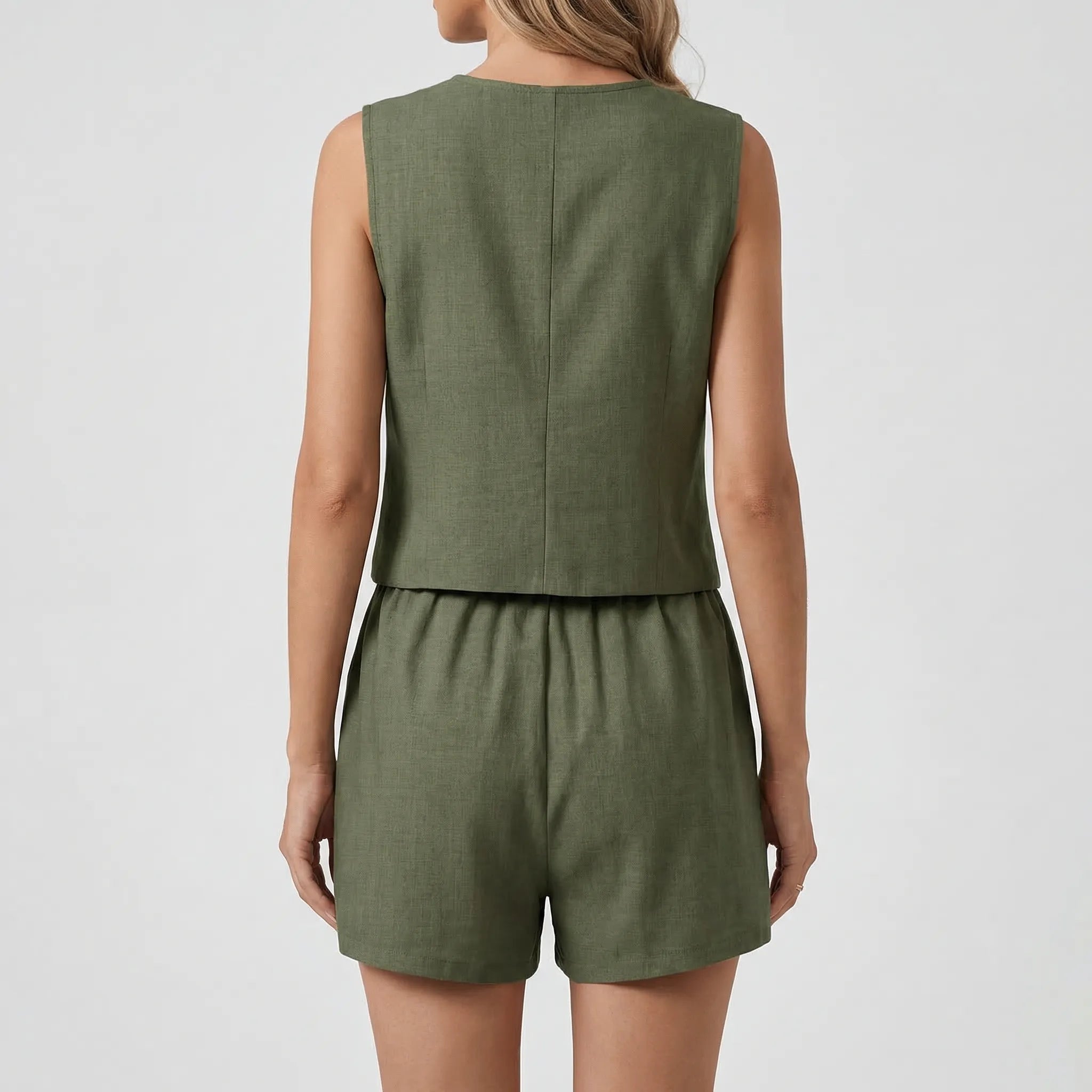 Nordspur | Vestella Sleeveless Waistcoat And Shorts Co-Ord