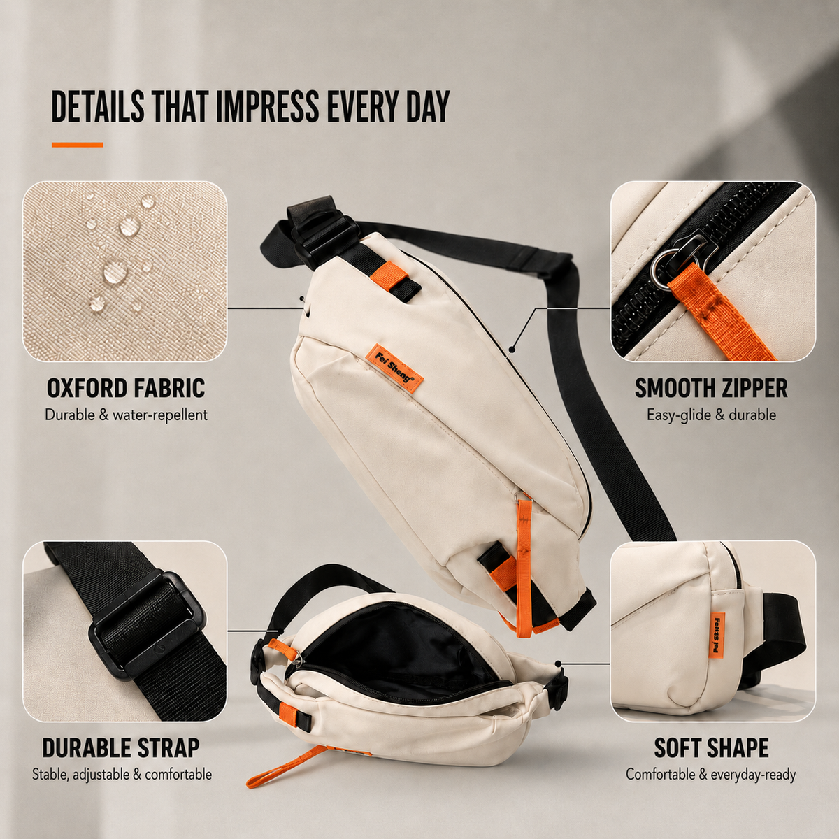 Nordspur | Vexilo Casual Crossbody Chest Bag