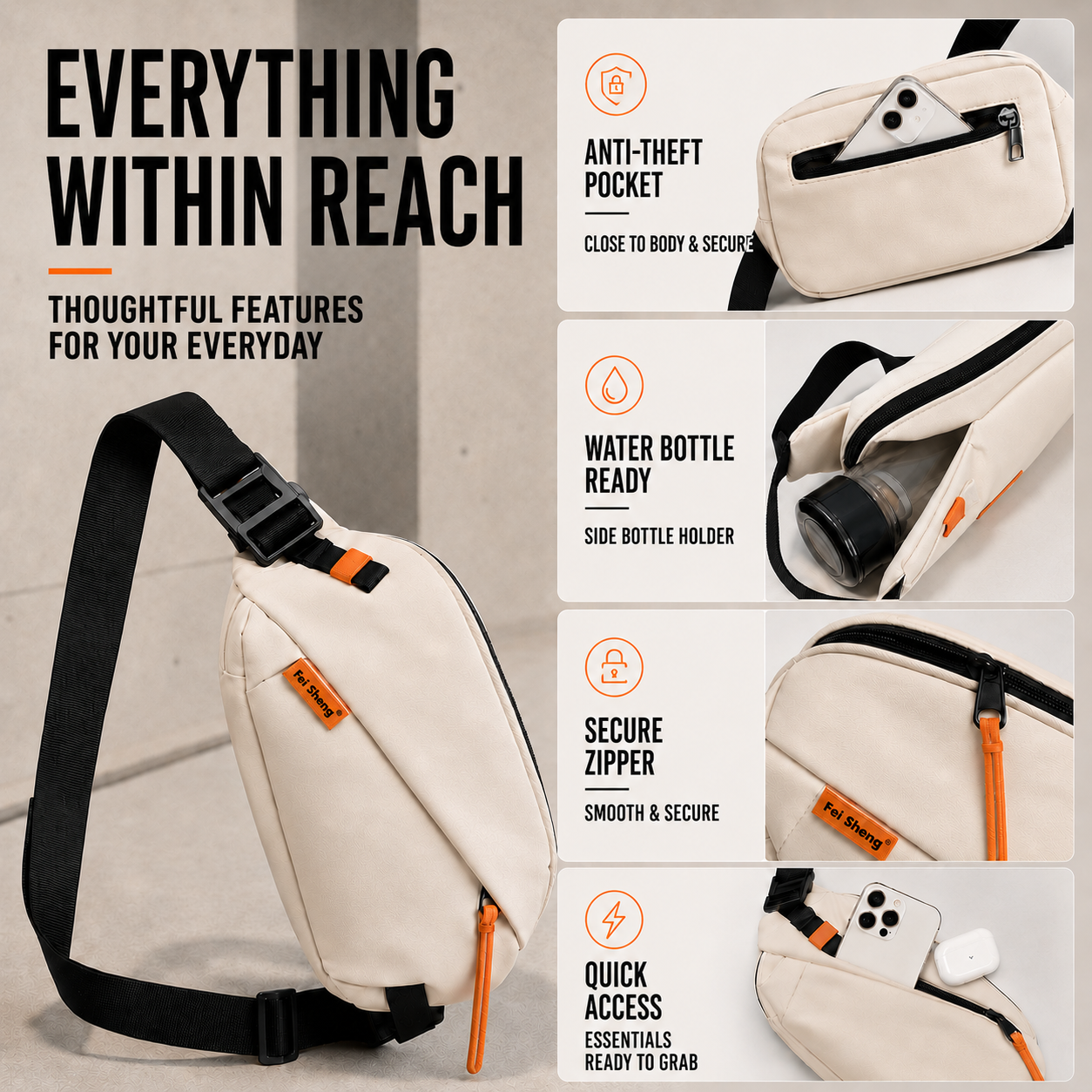 Nordspur | Vexilo Casual Crossbody Chest Bag