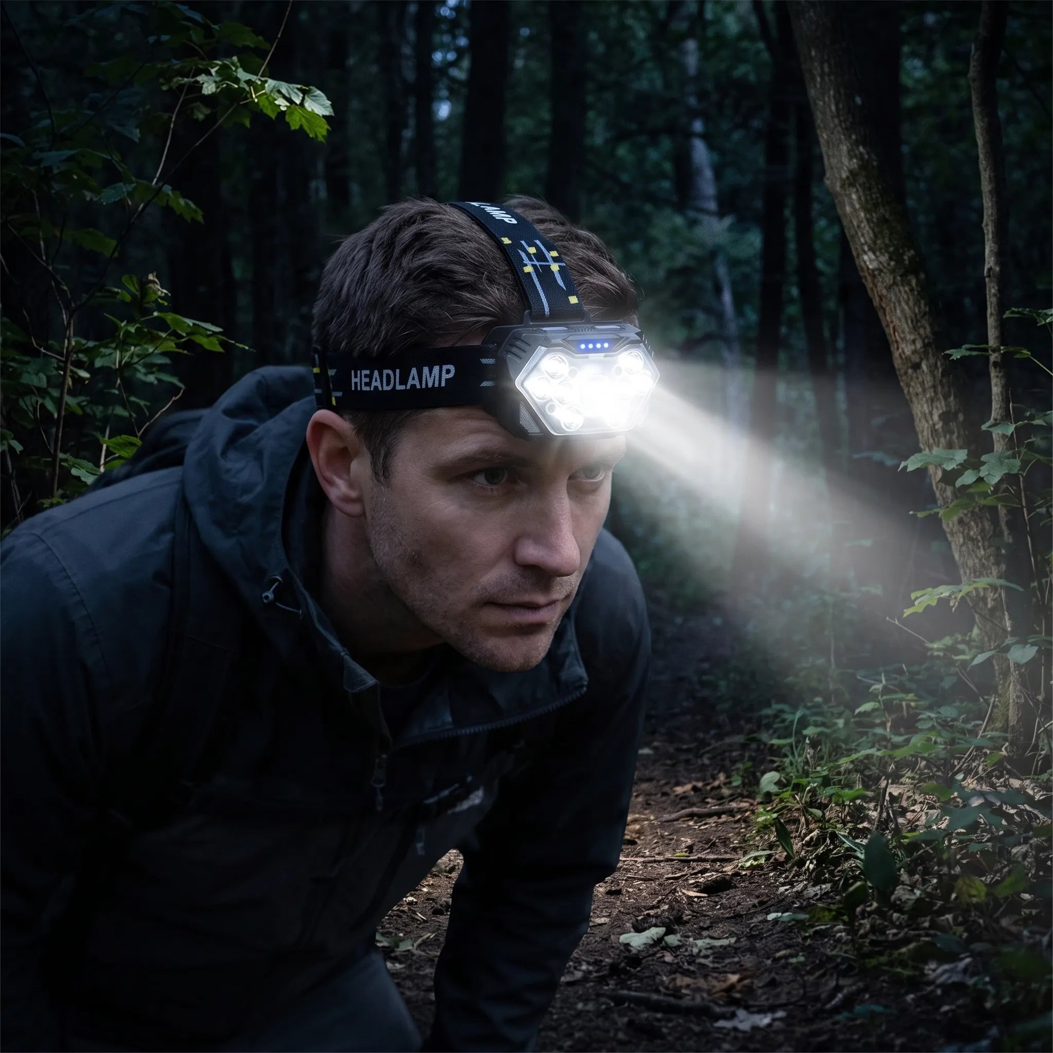 Nordspur | Vexira Rechargeable Motion Sensor Headlamp Torch