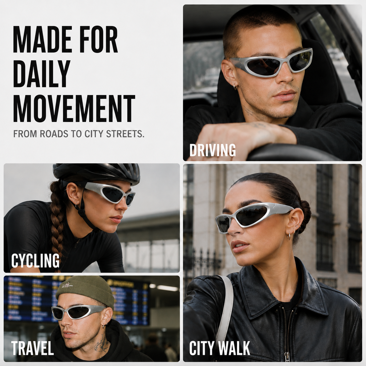 Nordspur | Vextron Wraparound Uv400 Sport Sunglasses