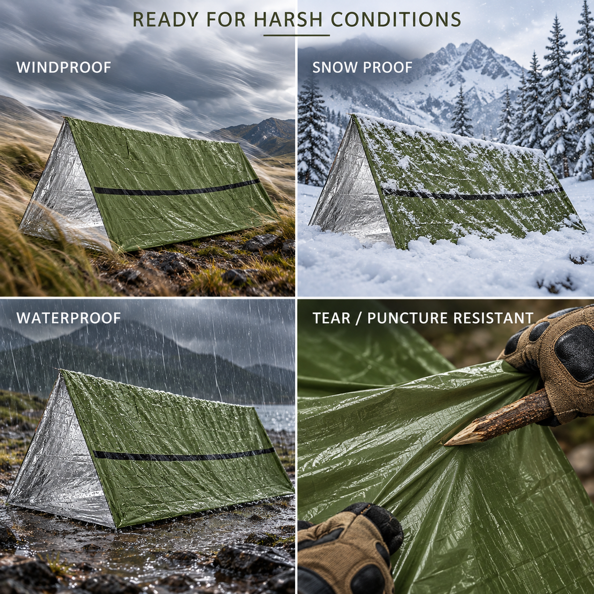 Nordspur | Vigoraid Two Person Compact Emergency Tent