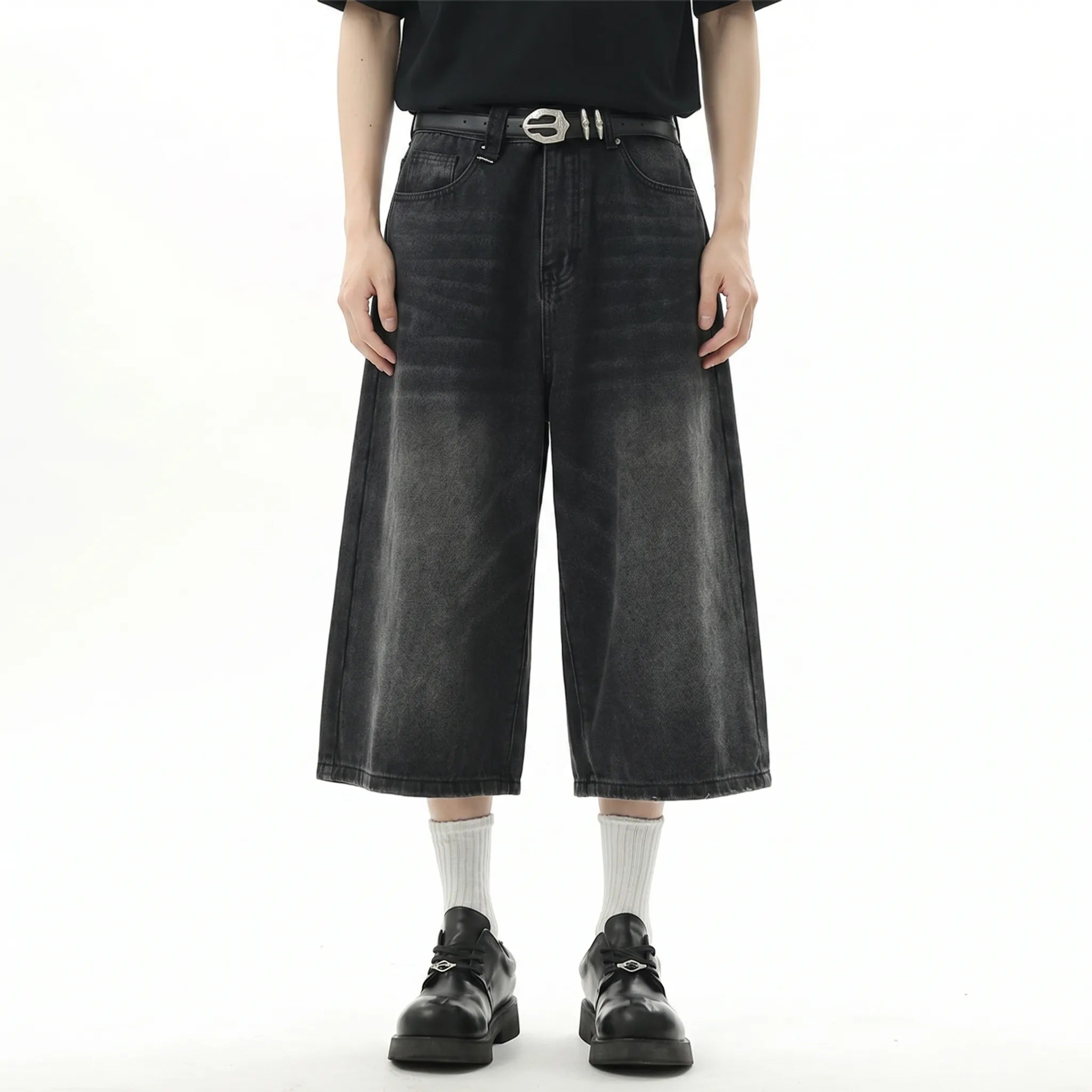 Nordspur | Vintorix Men's Wide Leg Baggy Streetwear Shorts