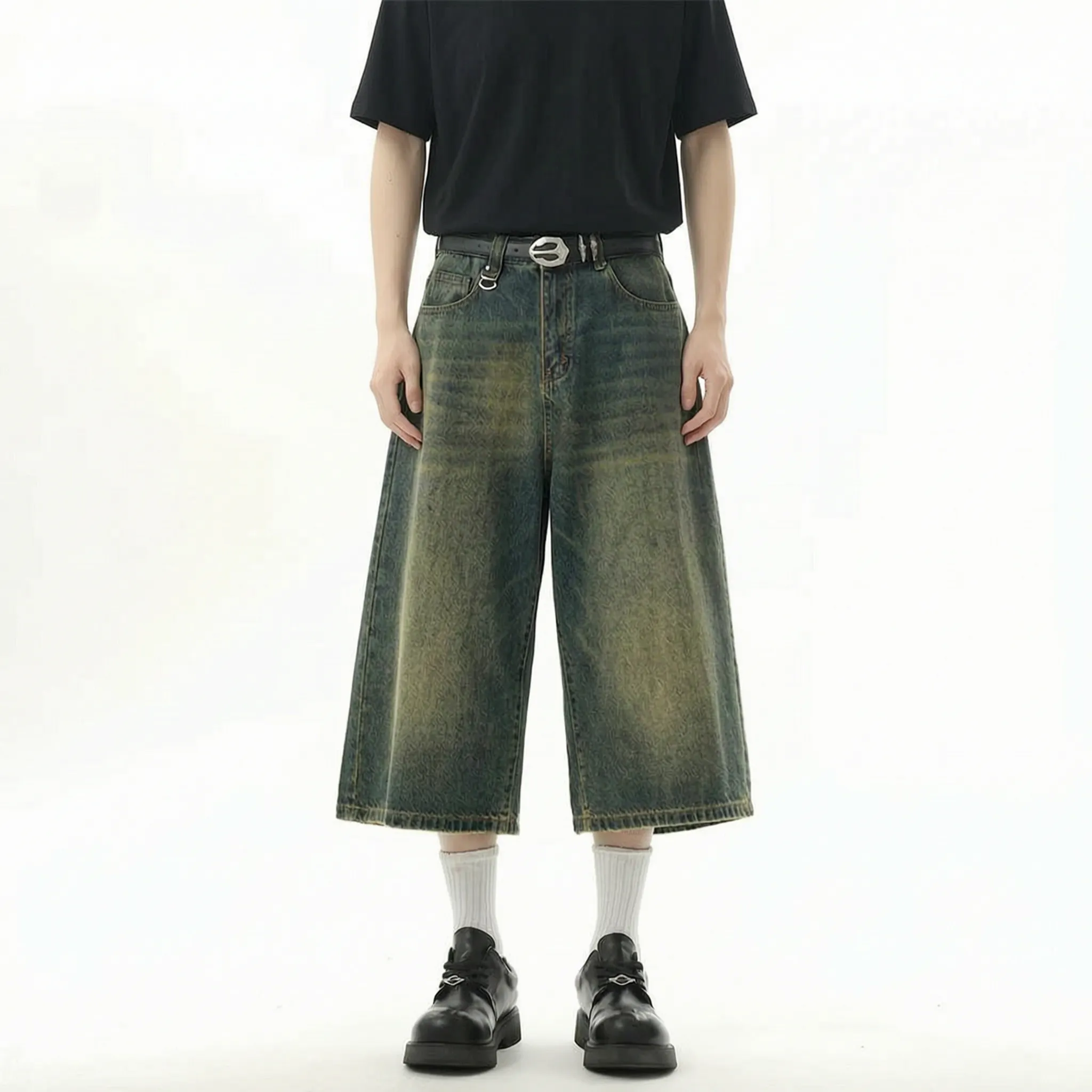 Nordspur | Vintorix Men's Wide Leg Baggy Streetwear Shorts