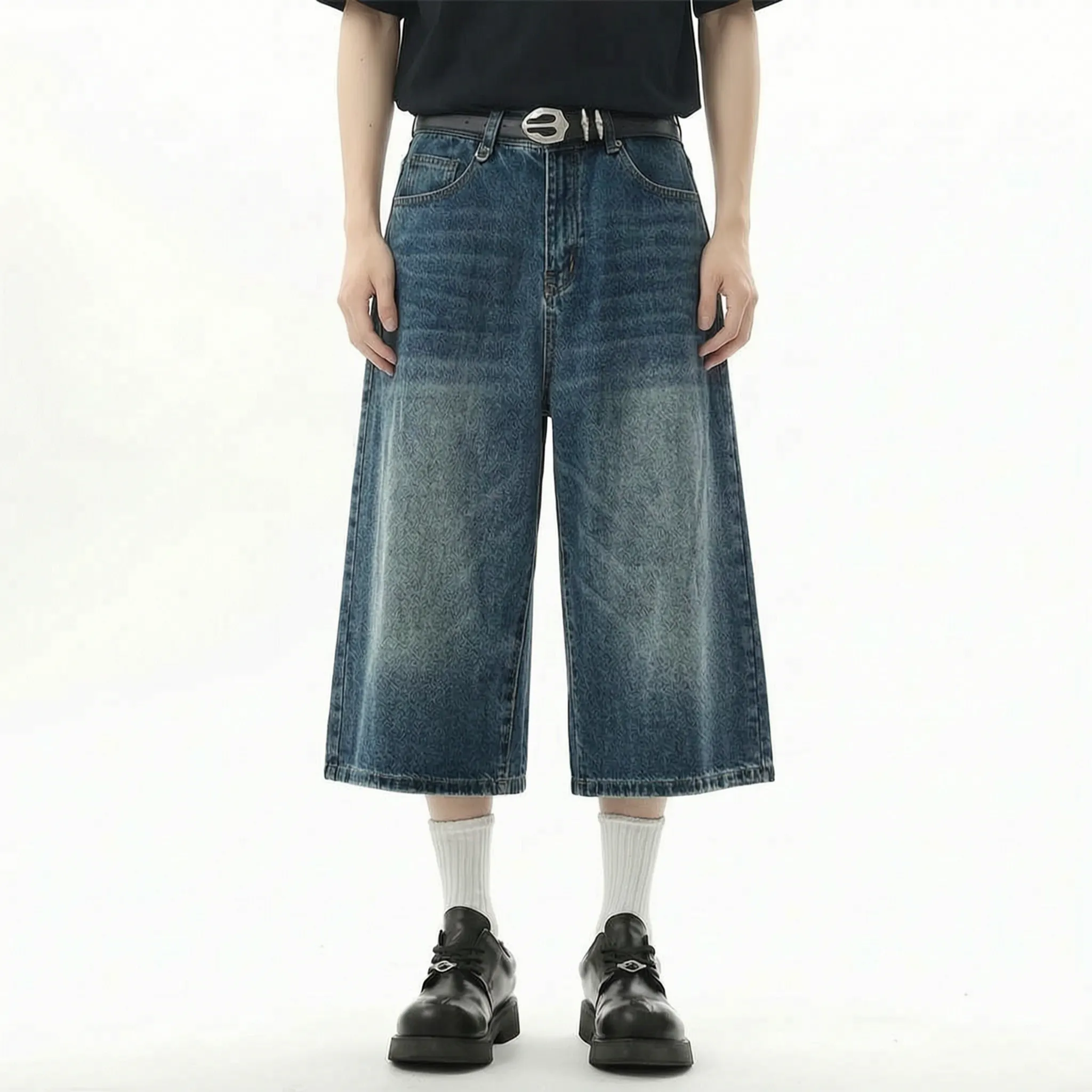 Nordspur | Vintorix Men's Wide Leg Baggy Streetwear Shorts