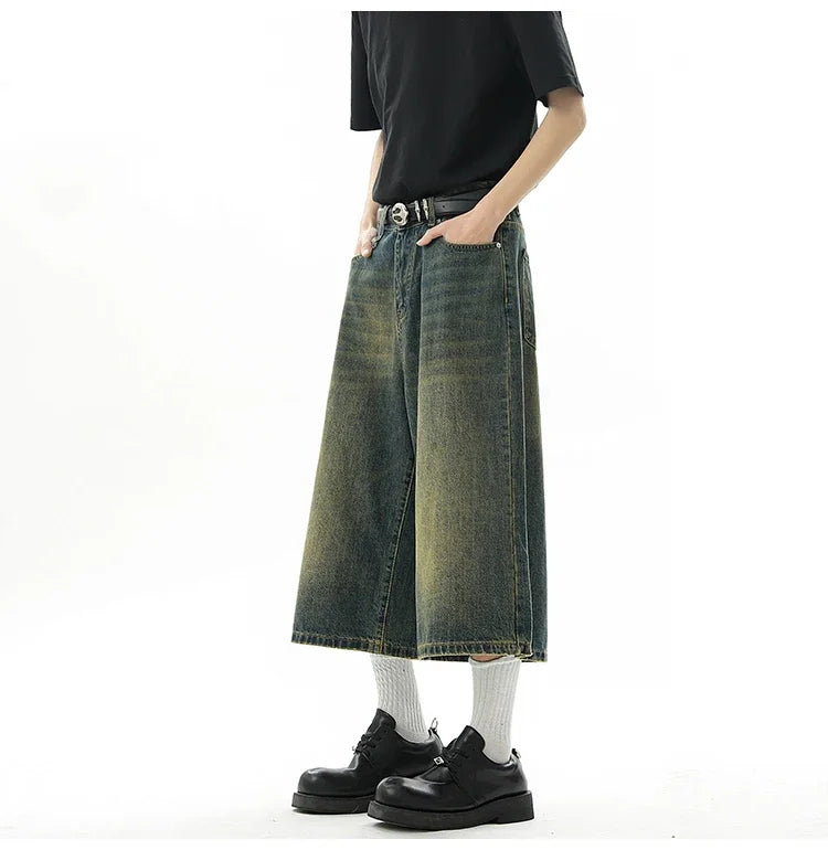 Nordspur | Vintorix Men's Wide Leg Baggy Streetwear Shorts