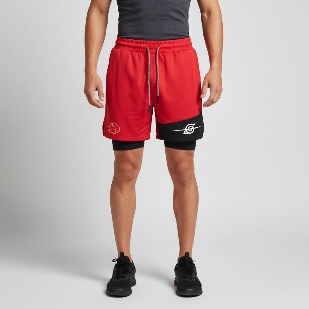 Nordspur | Viroxen Double Layer Athletic Shorts