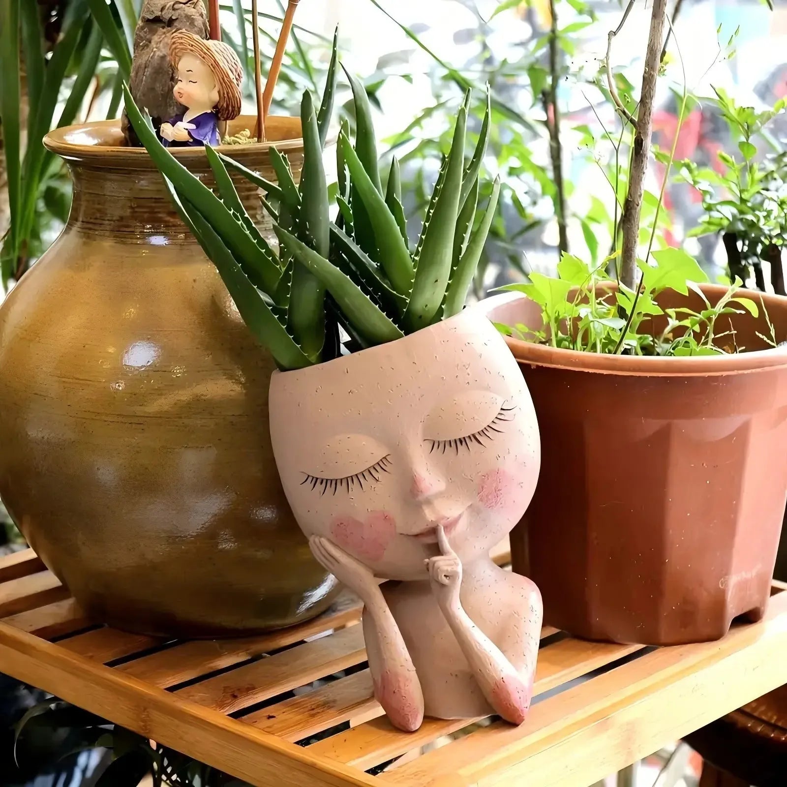 Nordspur | Visagra Sculpted Face-Shaped Plant Pot