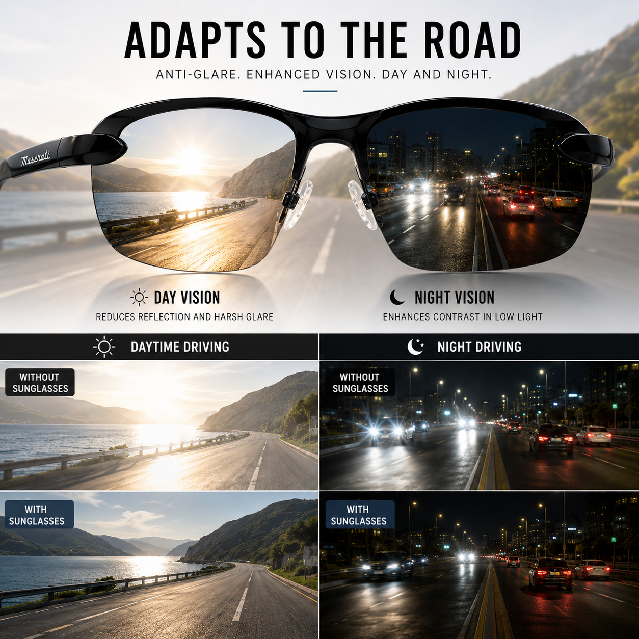 Nordspur | Visentra Lightweight Frameless Polarised Sunglasses