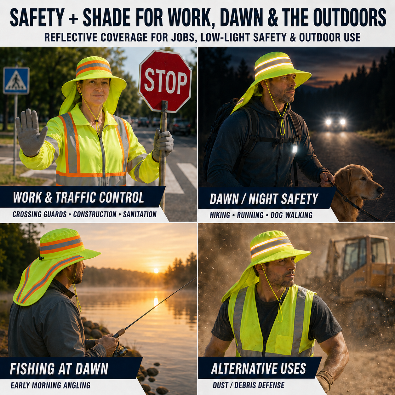 Nordspur | Visishade High Visibility Bucket Hat