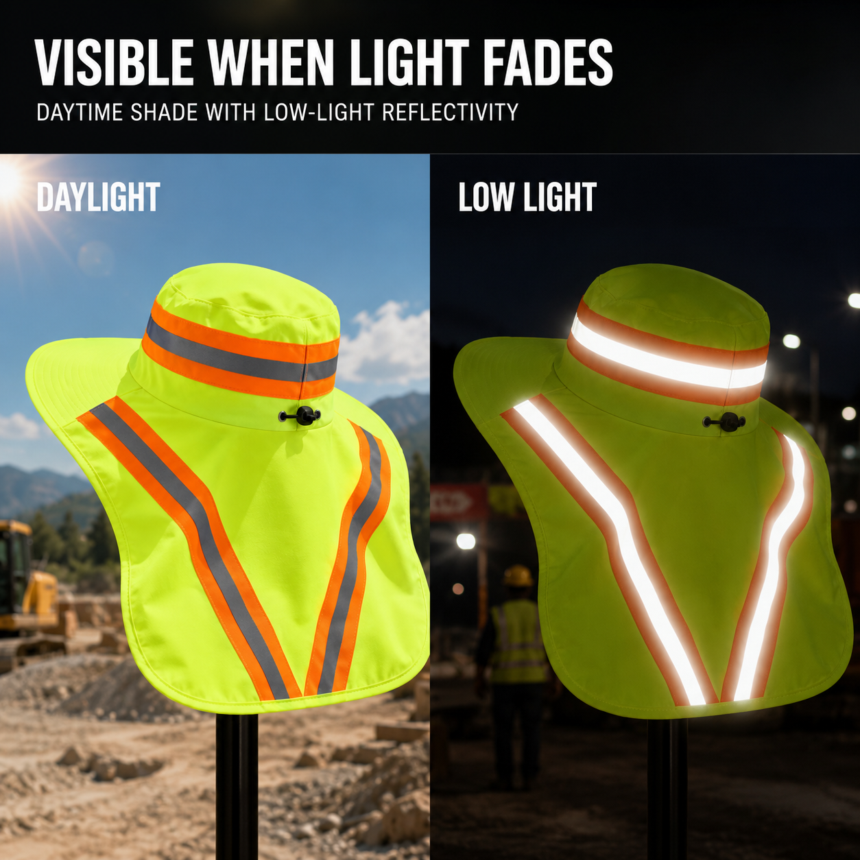 Nordspur | Visishade High Visibility Bucket Hat