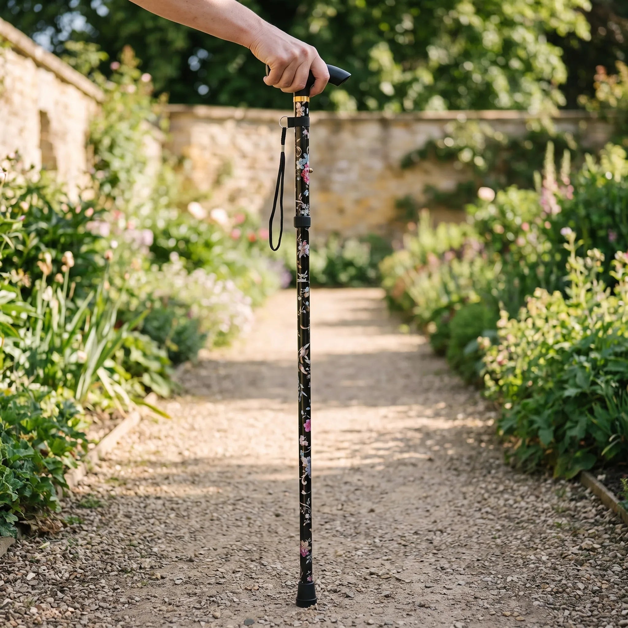 Nordspur | Vistrox Floral Fold Away Walking Stick