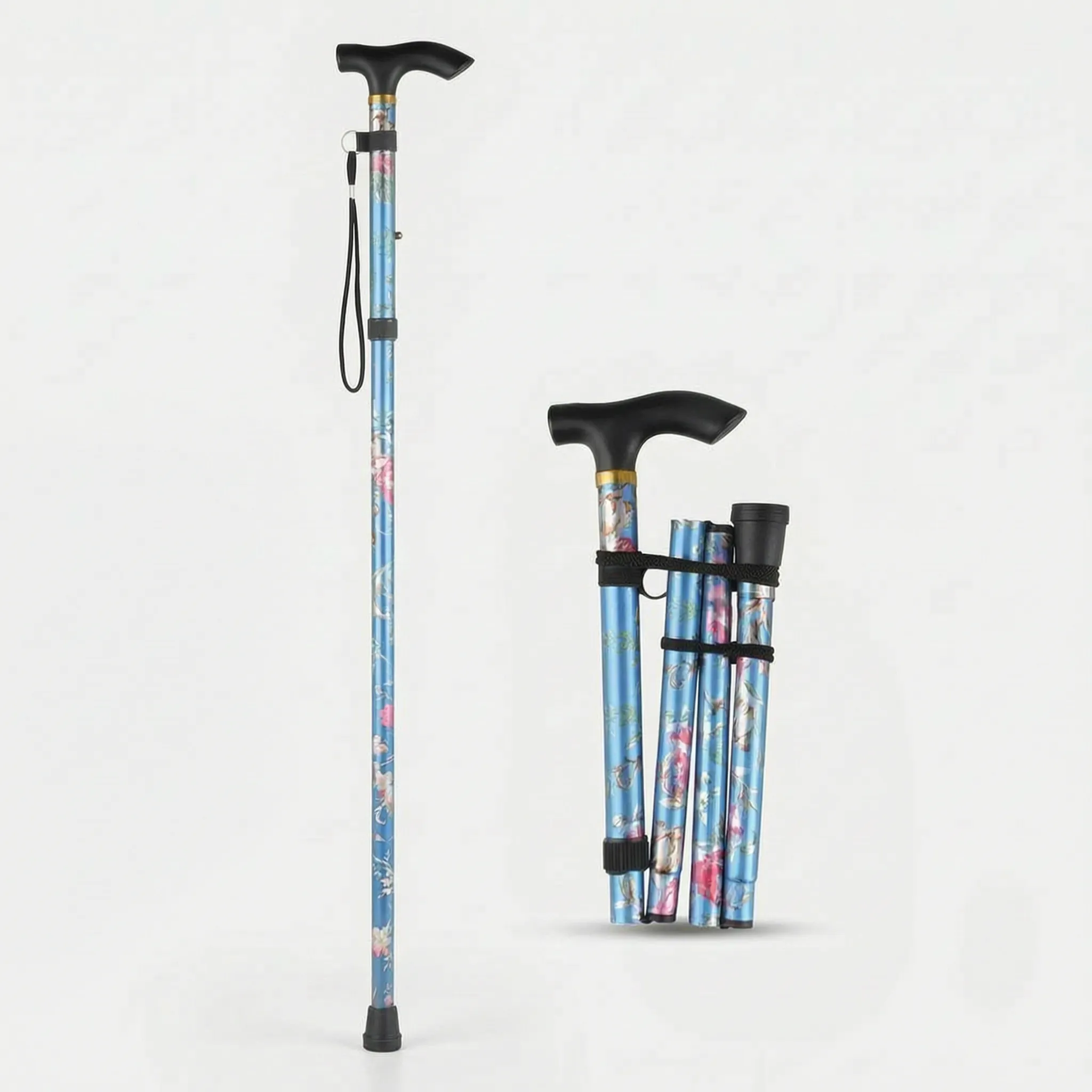 Nordspur | Vistrox Floral Fold Away Walking Stick