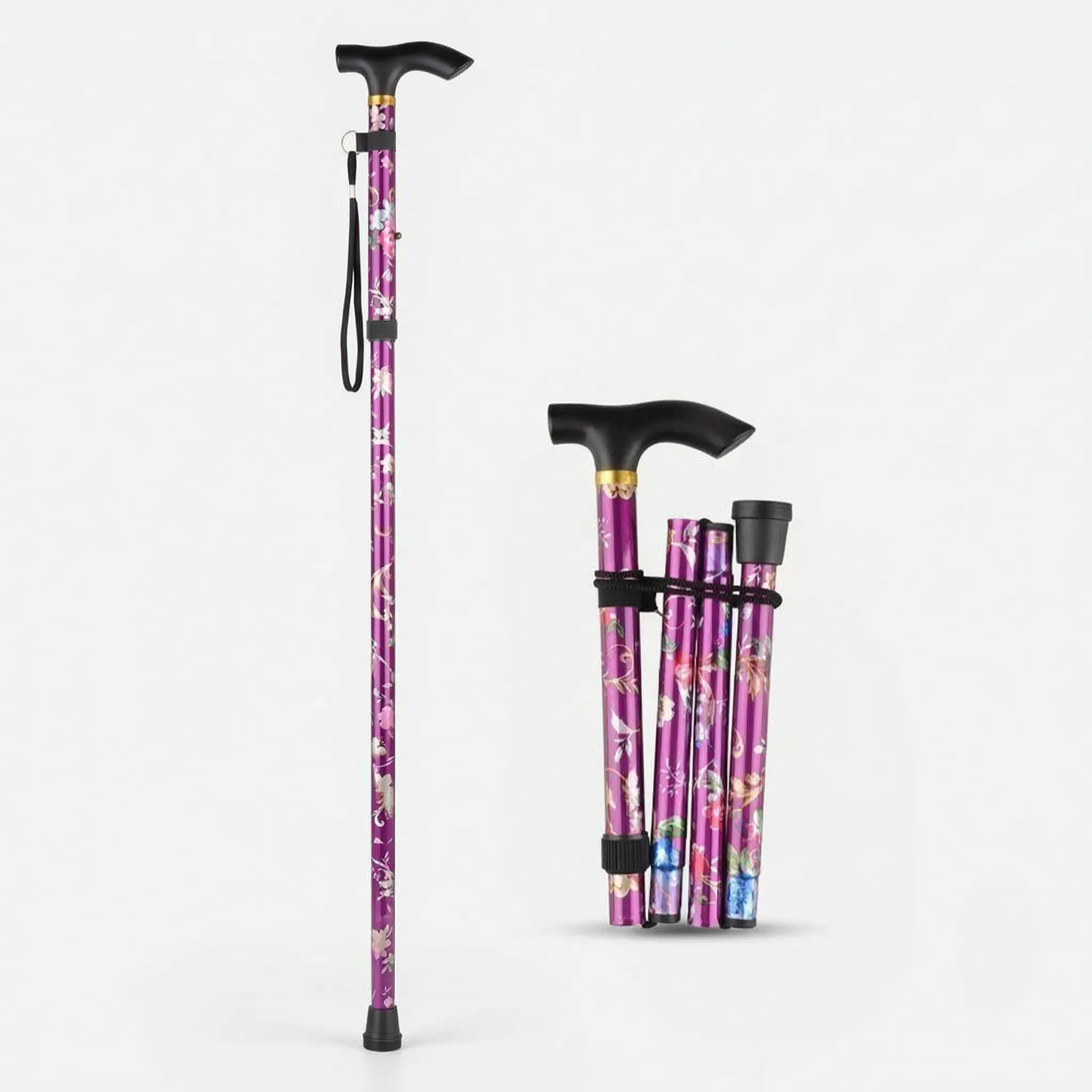 Nordspur | Vistrox Floral Fold Away Walking Stick