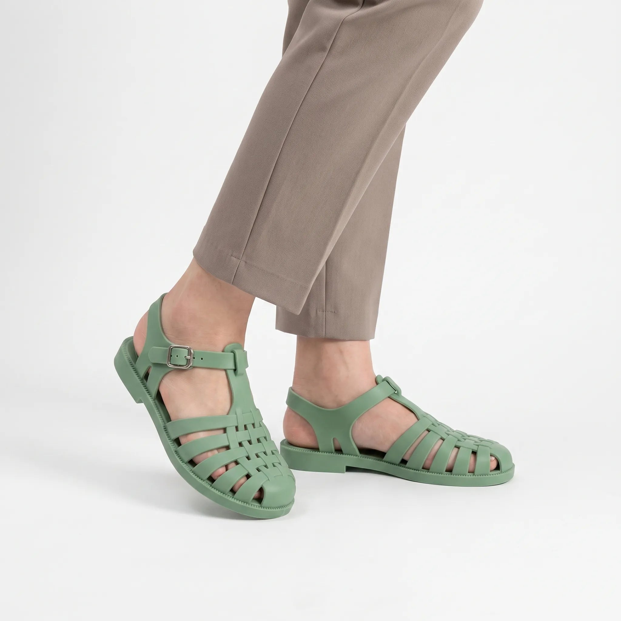 Nordspur | VittoriaSteps Woven Cage Gladiator Sandals