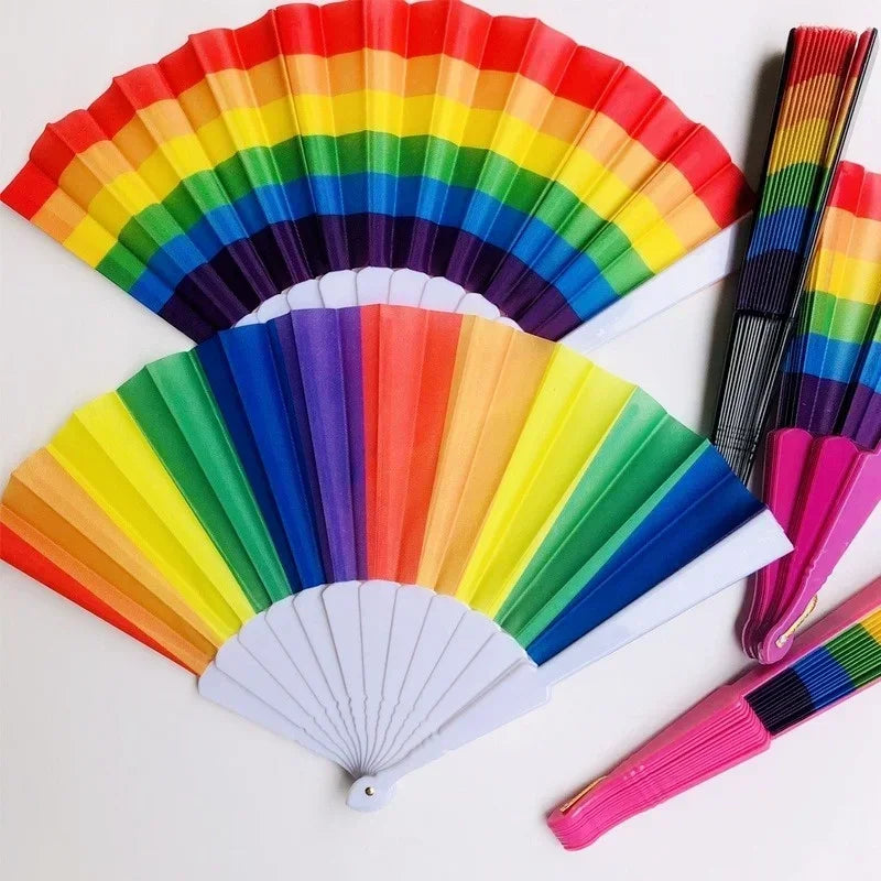 Nordspur | VividBreeze Foldable Rainbow Hand Held Fan