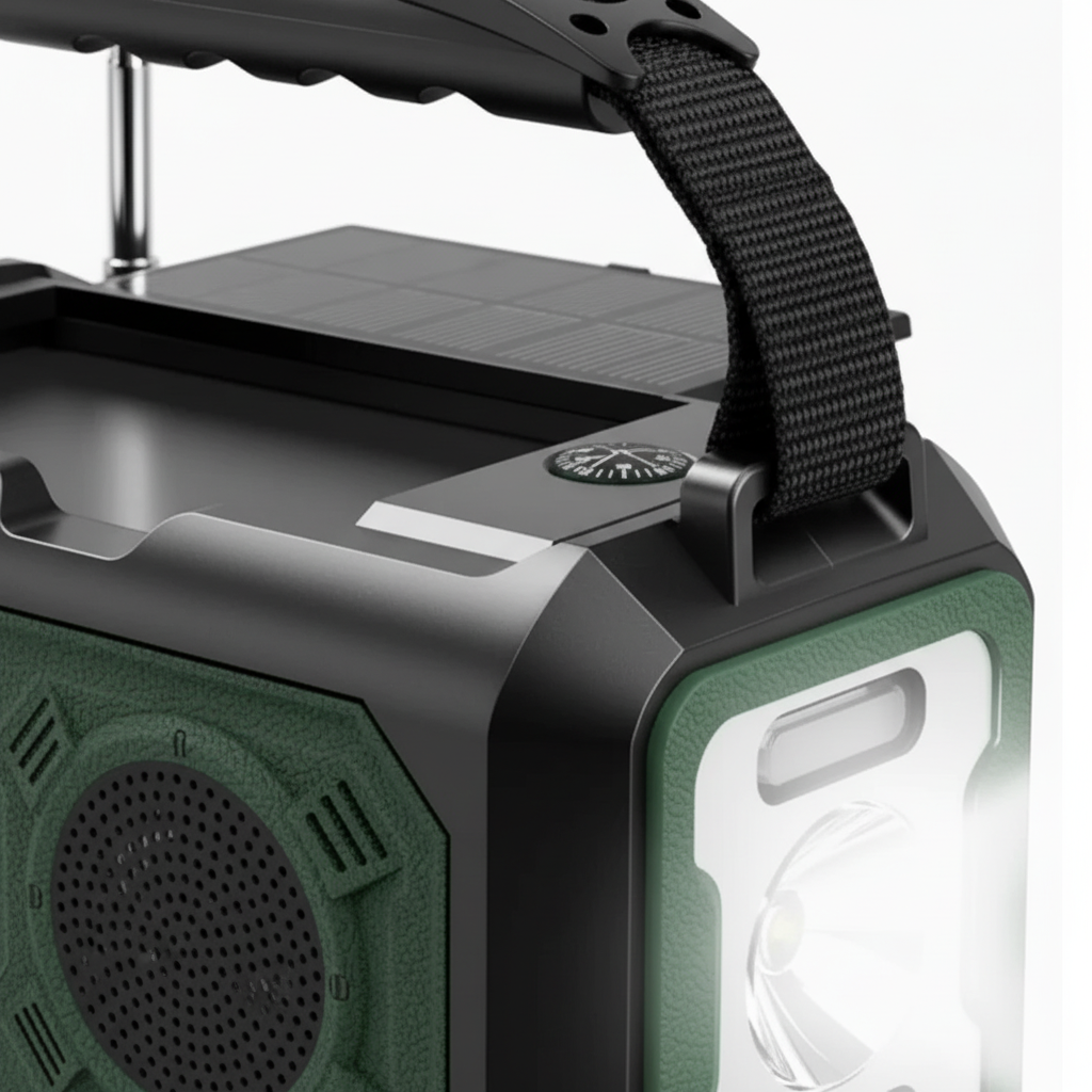 Nordspur | VoltGuardo Portable Solar Crank Radio