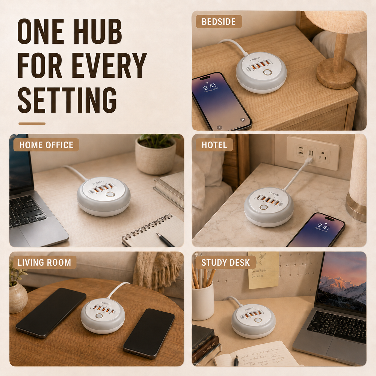 Nordspur | Voltella Multiport USB Travel Charger