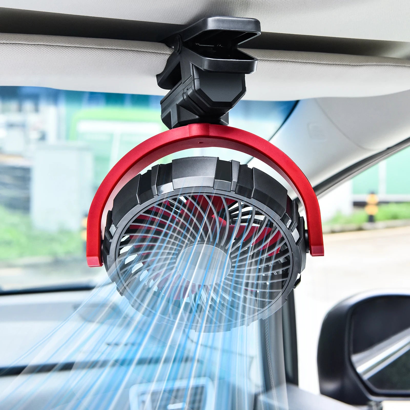 Nordspur | Vortac Rechargeable Multi-Angle Car Sun Visor Fan