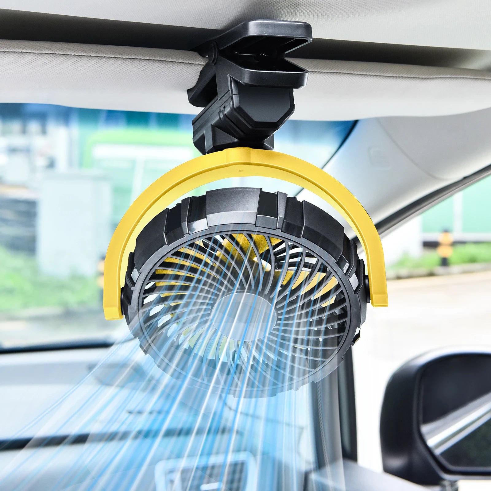 Nordspur | Vortac Rechargeable Multi-Angle Car Sun Visor Fan