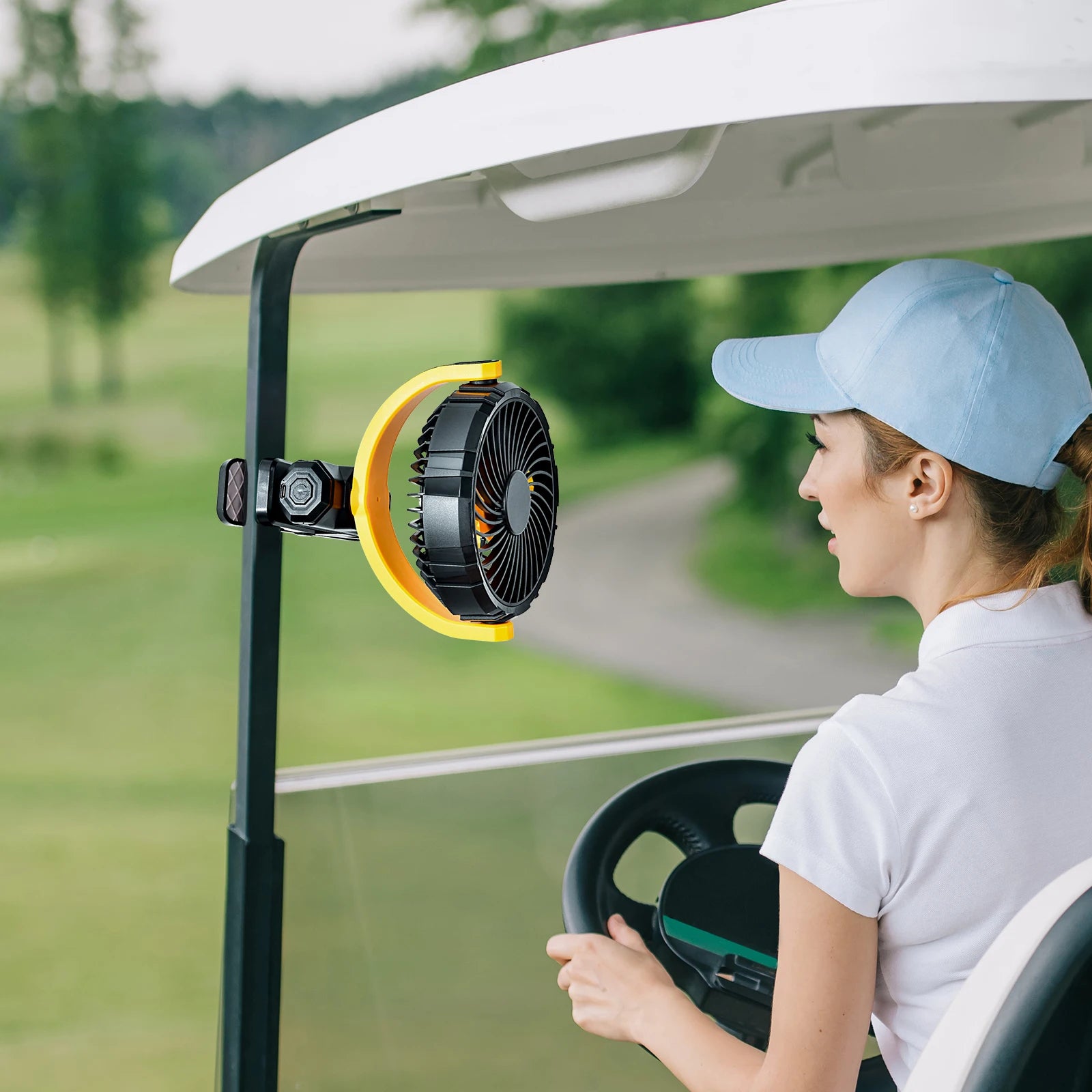 Nordspur | Vortac Rechargeable Multi-Angle Car Sun Visor Fan
