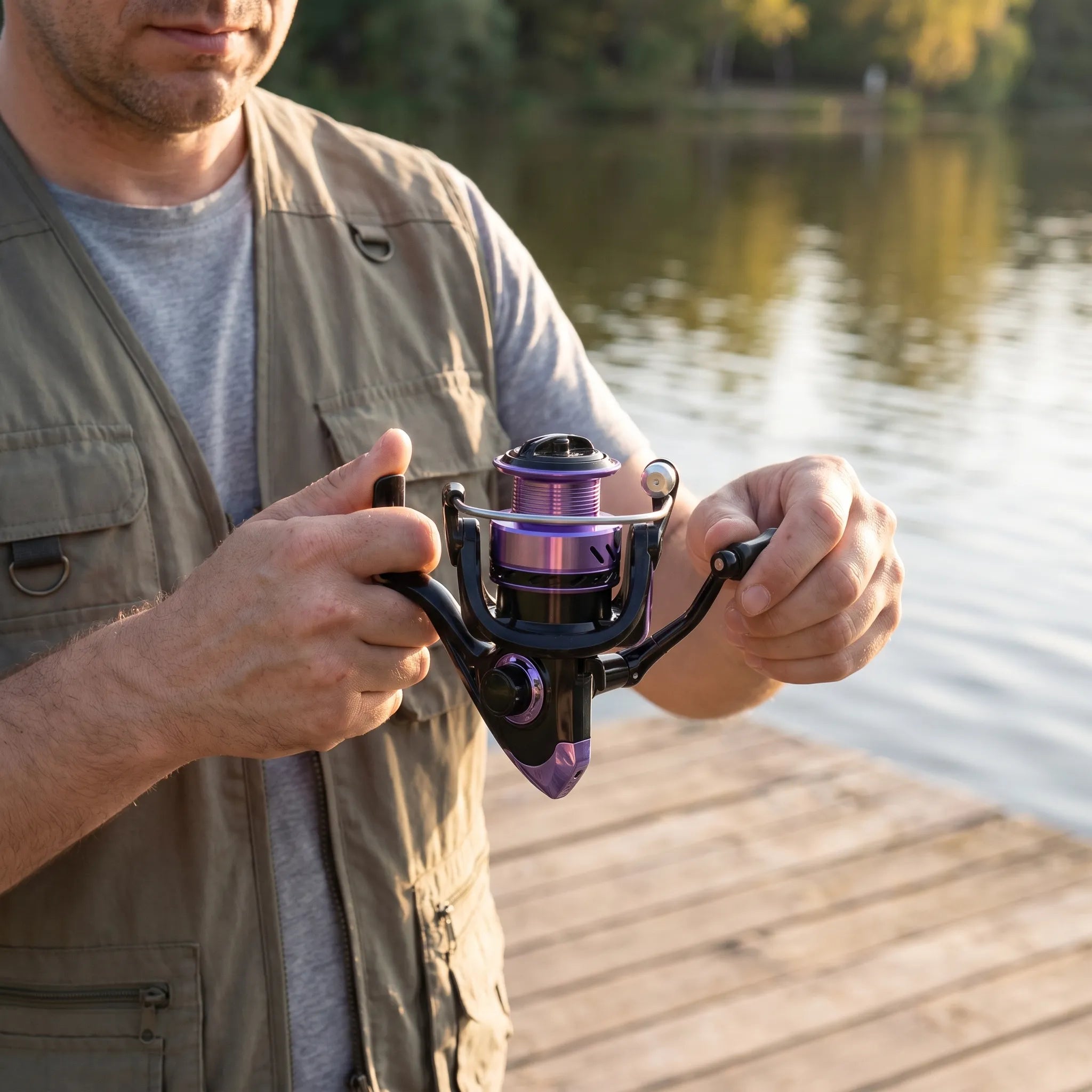 Nordspur | Vortecus Dual-Colour Freshwater Spinning Reel