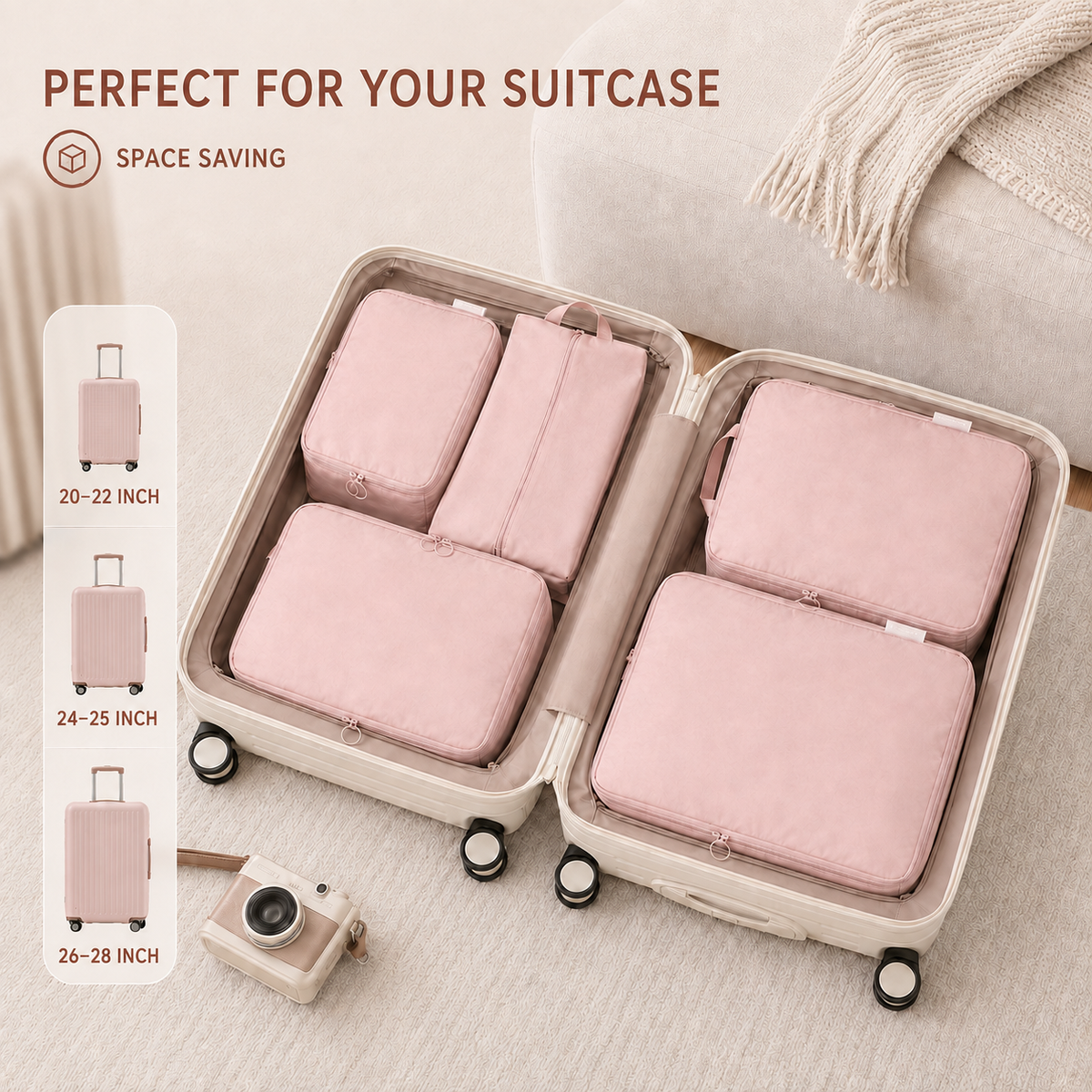 Nordspur | Voylix Lightweight Polyester Packing Cubes