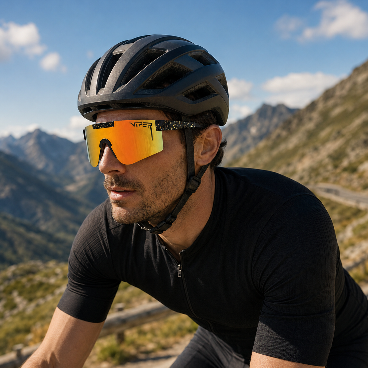 Nordspur | Vyndra Oversized Sport Shield Sunglasses