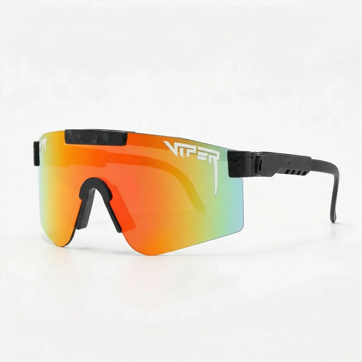 Oversized wraparound sport sunglasses with UV400 windproof lens