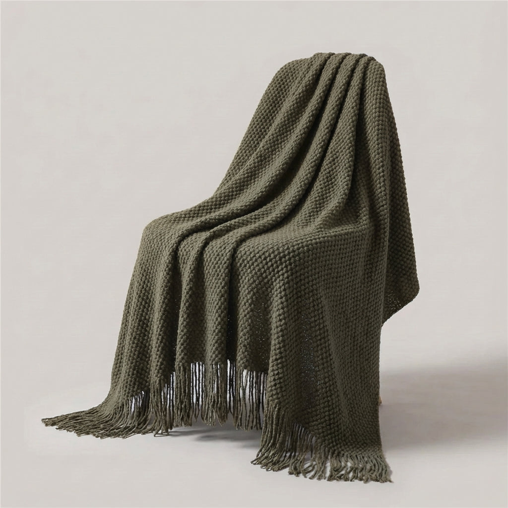 Nordspur | Wafflera Thick Waffle Knit Throw