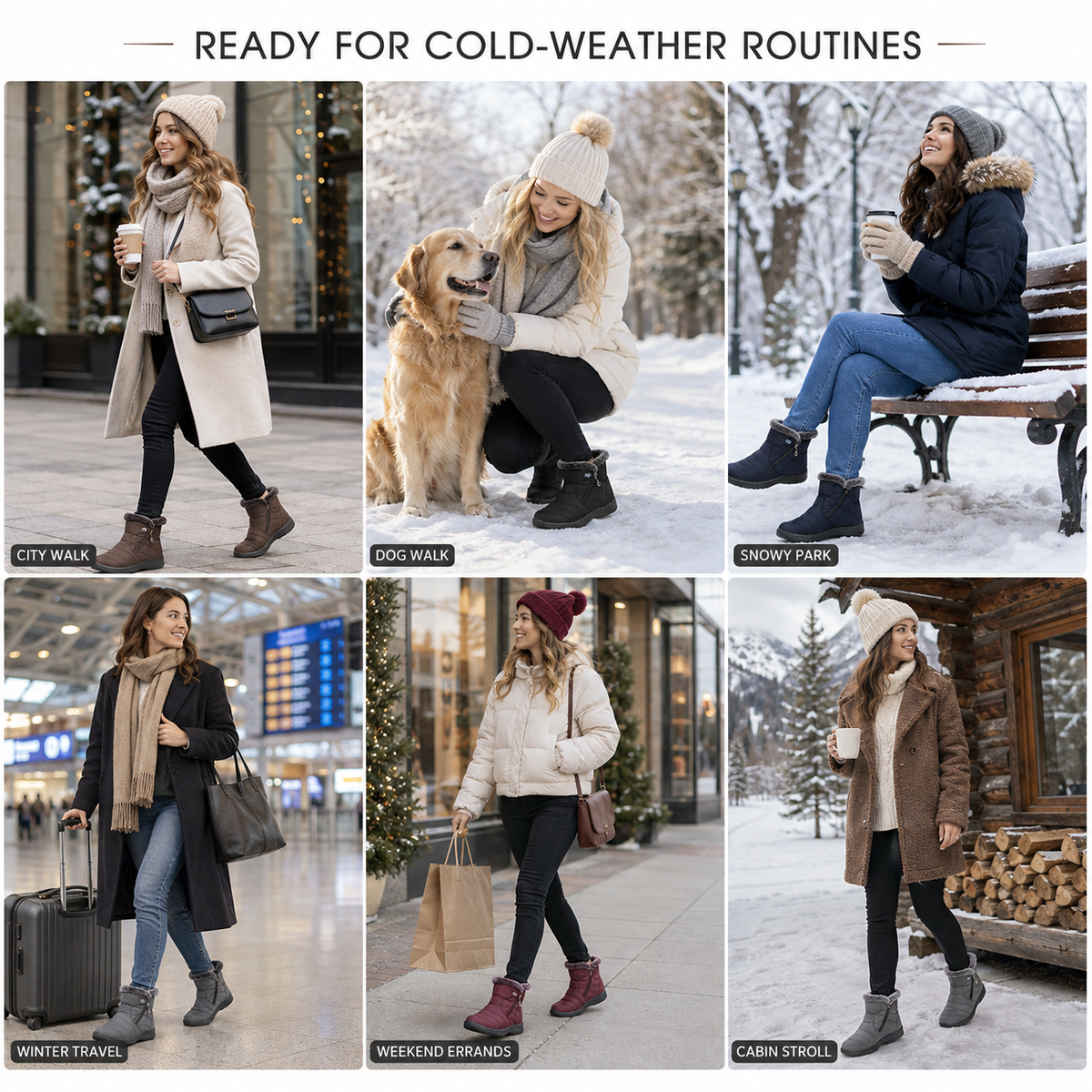 Nordspur | Waterproof Ankle Winter Boots