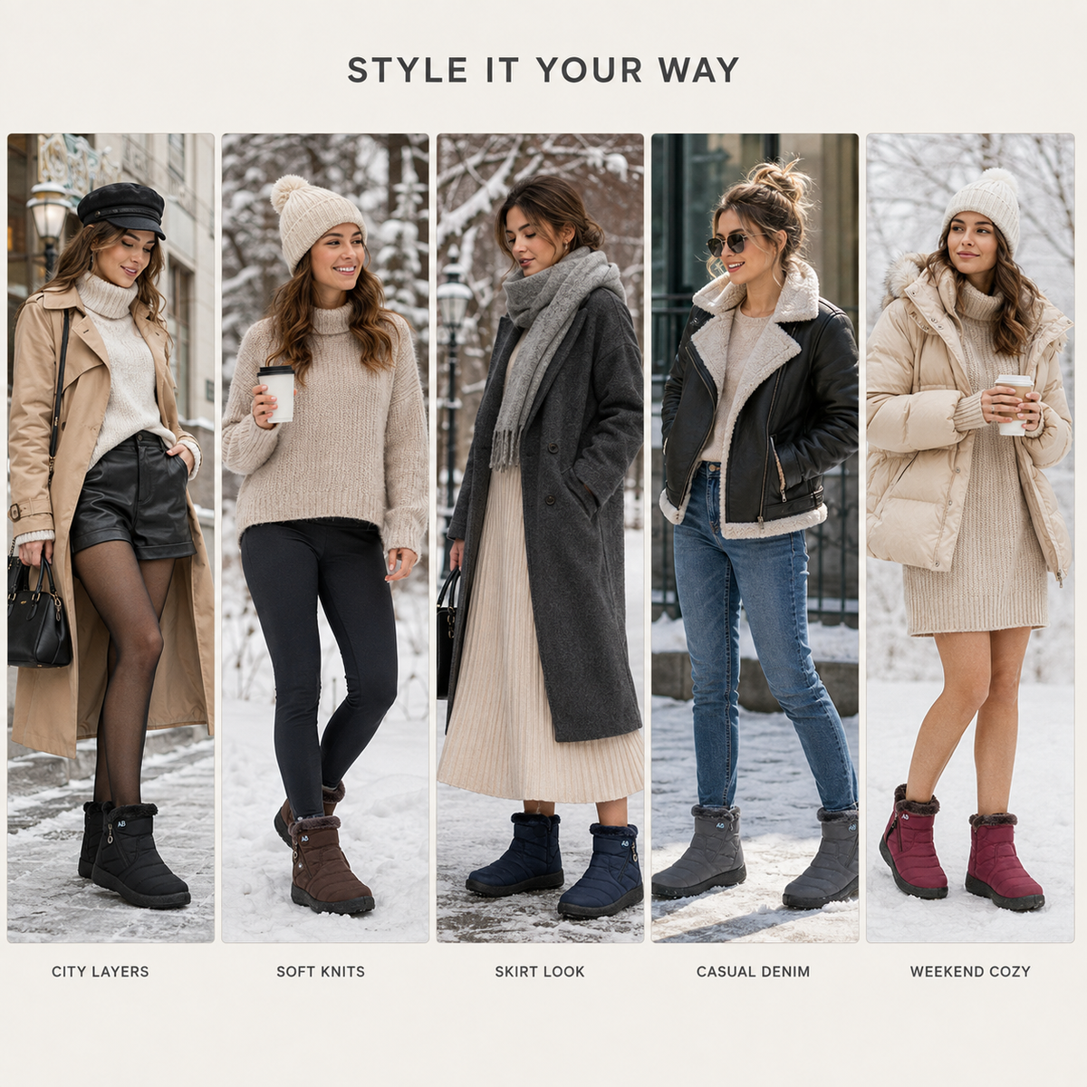 Nordspur | Waterproof Ankle Winter Boots