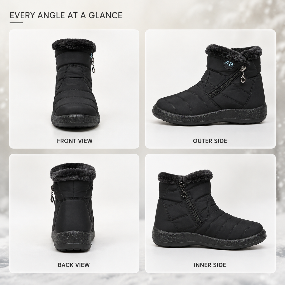 Nordspur | Waterproof Ankle Winter Boots