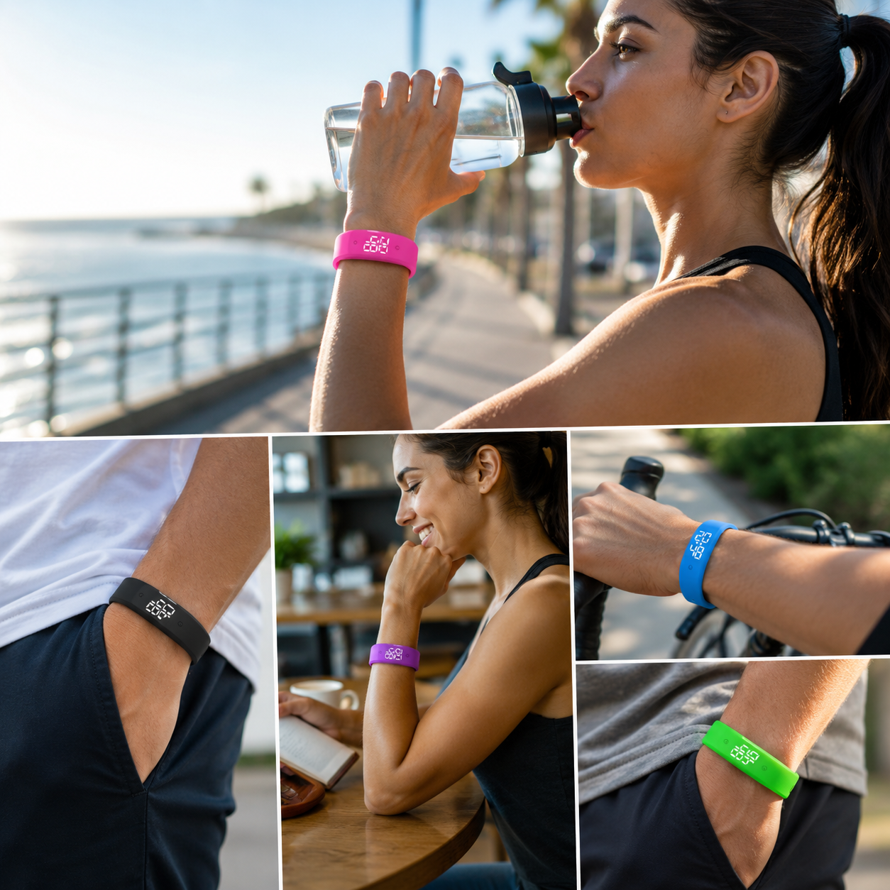 Nordspur | Waterproof Silicone Strap Smartwatch