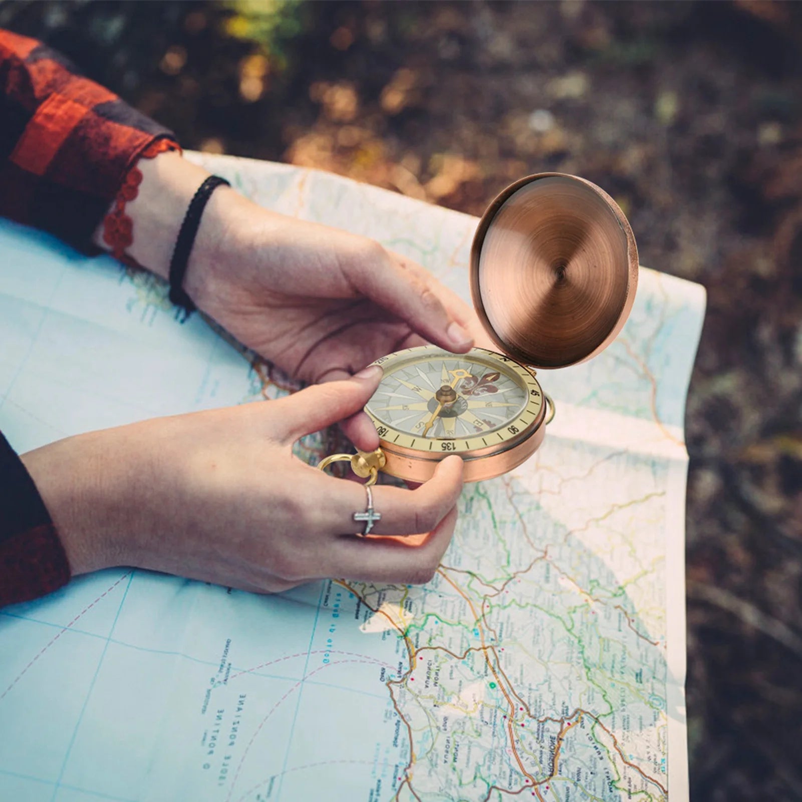 Nordspur | Wayfindero Portable Flip Top Compass