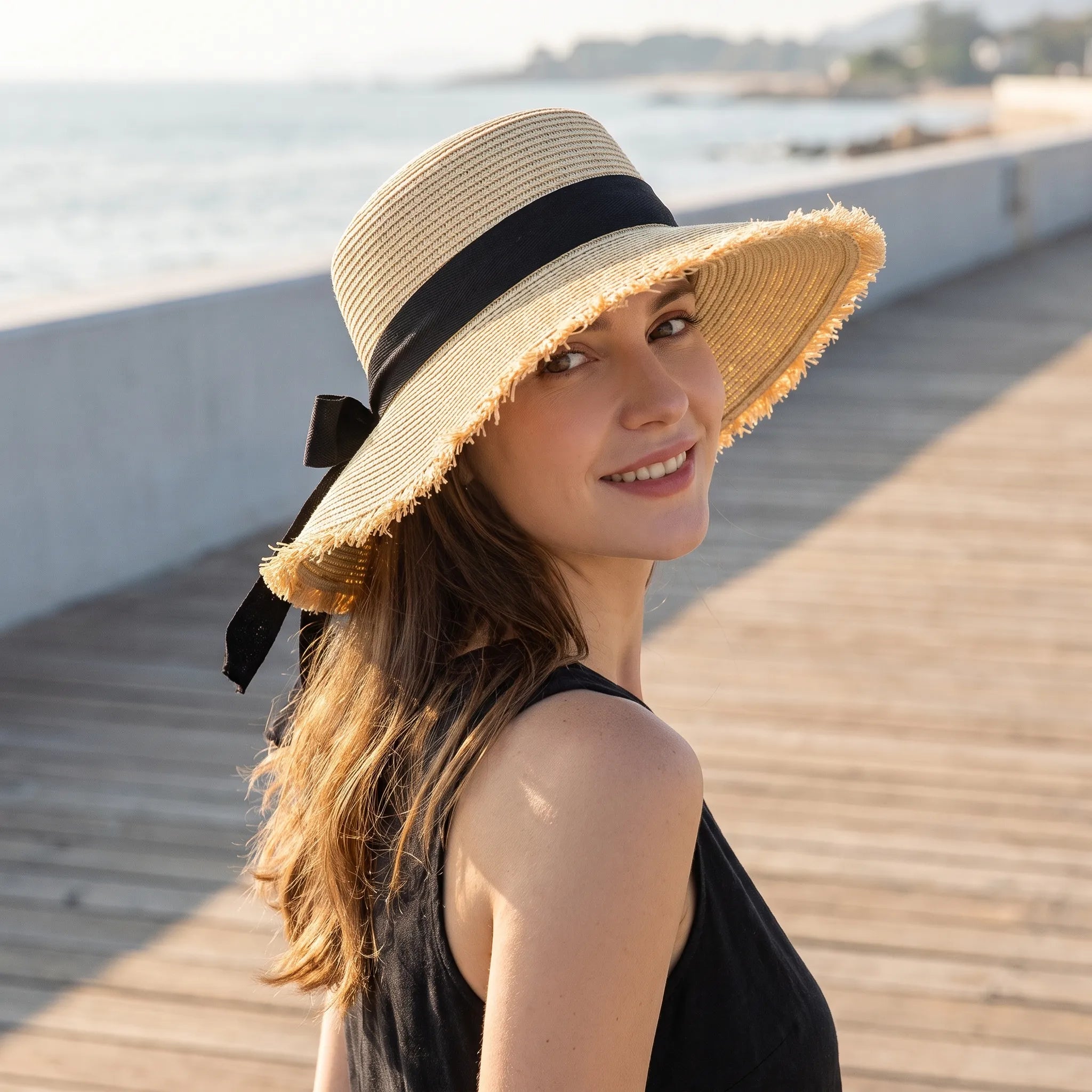 Nordspur | Weavela Wide Woven Ladies Summer Hat