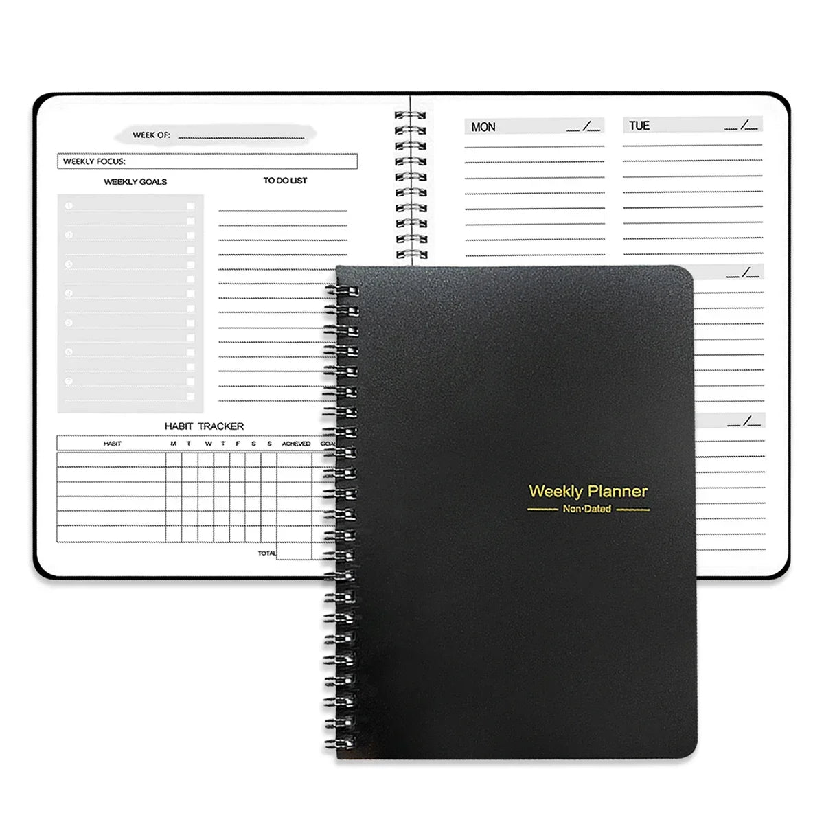 Nordspur | Weeklore Undated Spiral Weekly Planner