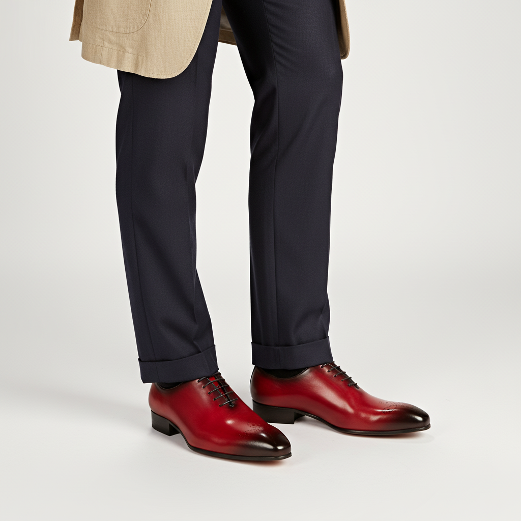 Nordspur | Whole Cut Oxford Leather Shoe