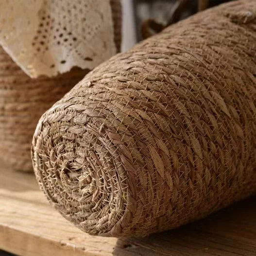 Nordspur | Wickholm Tall Woven Basket With Rope Handles