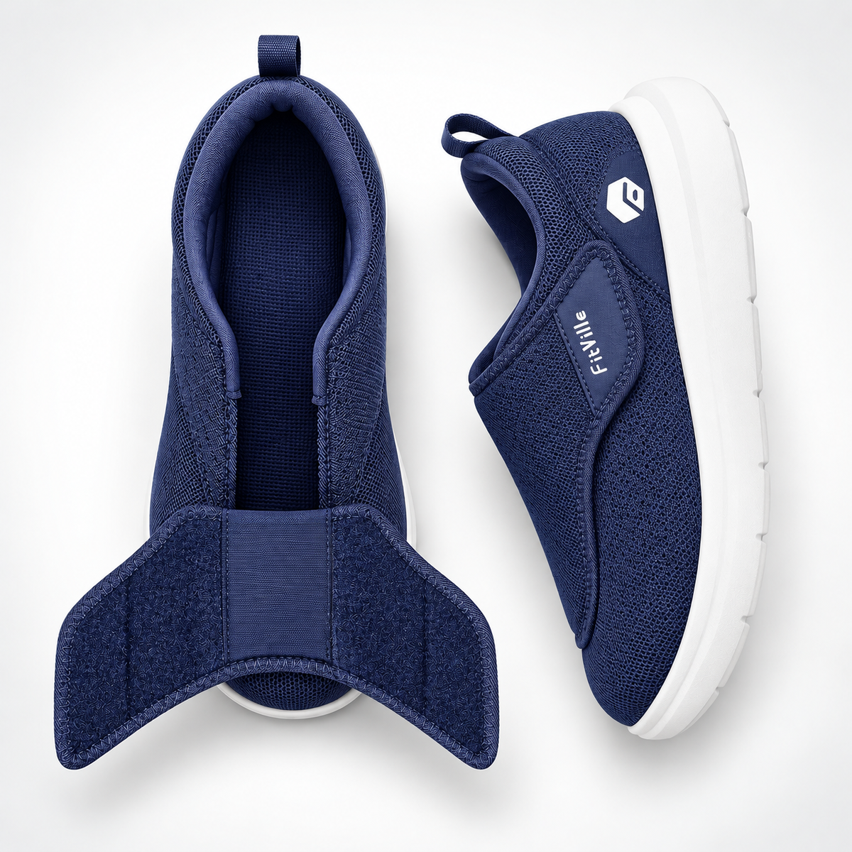 Nordspur | Widestryde Extra Wide Adjustable Walking Shoe For Men