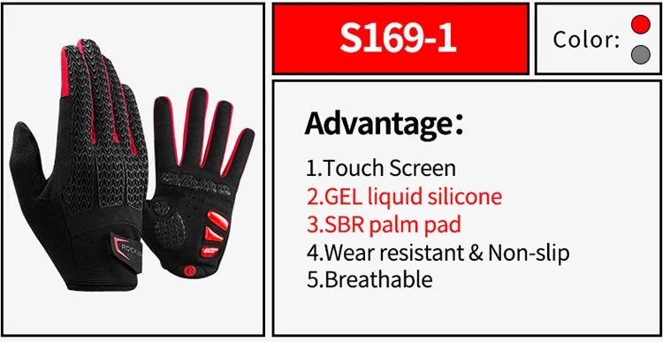 Nordspur | WindGuard Full Finger Cycling Winter Gloves