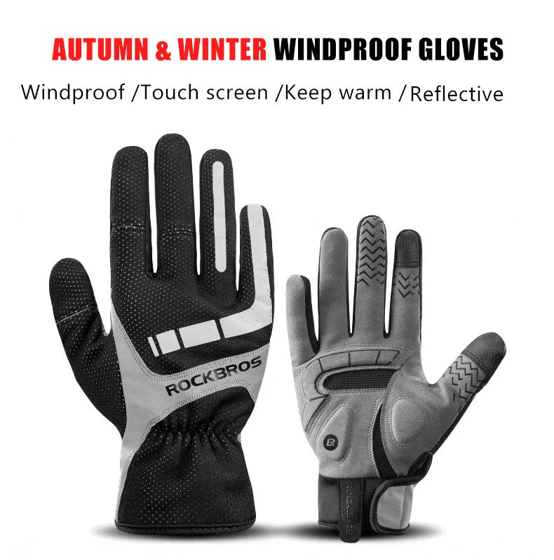 Nordspur | WindGuard Full Finger Cycling Winter Gloves
