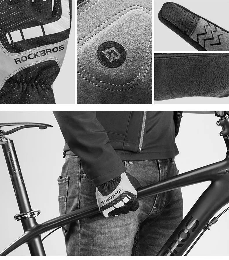 Nordspur | WindGuard Full Finger Cycling Winter Gloves