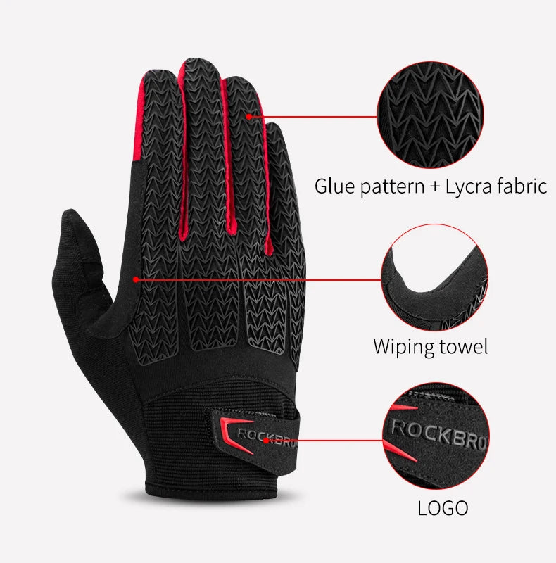 Nordspur | WindGuard Full Finger Cycling Winter Gloves