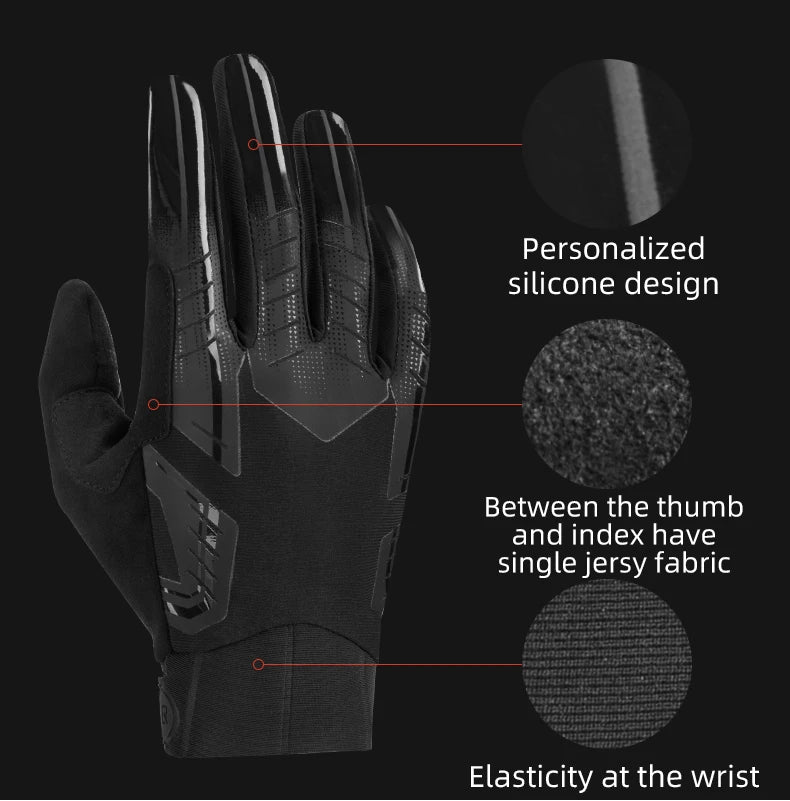 Nordspur | WindGuard Full Finger Cycling Winter Gloves