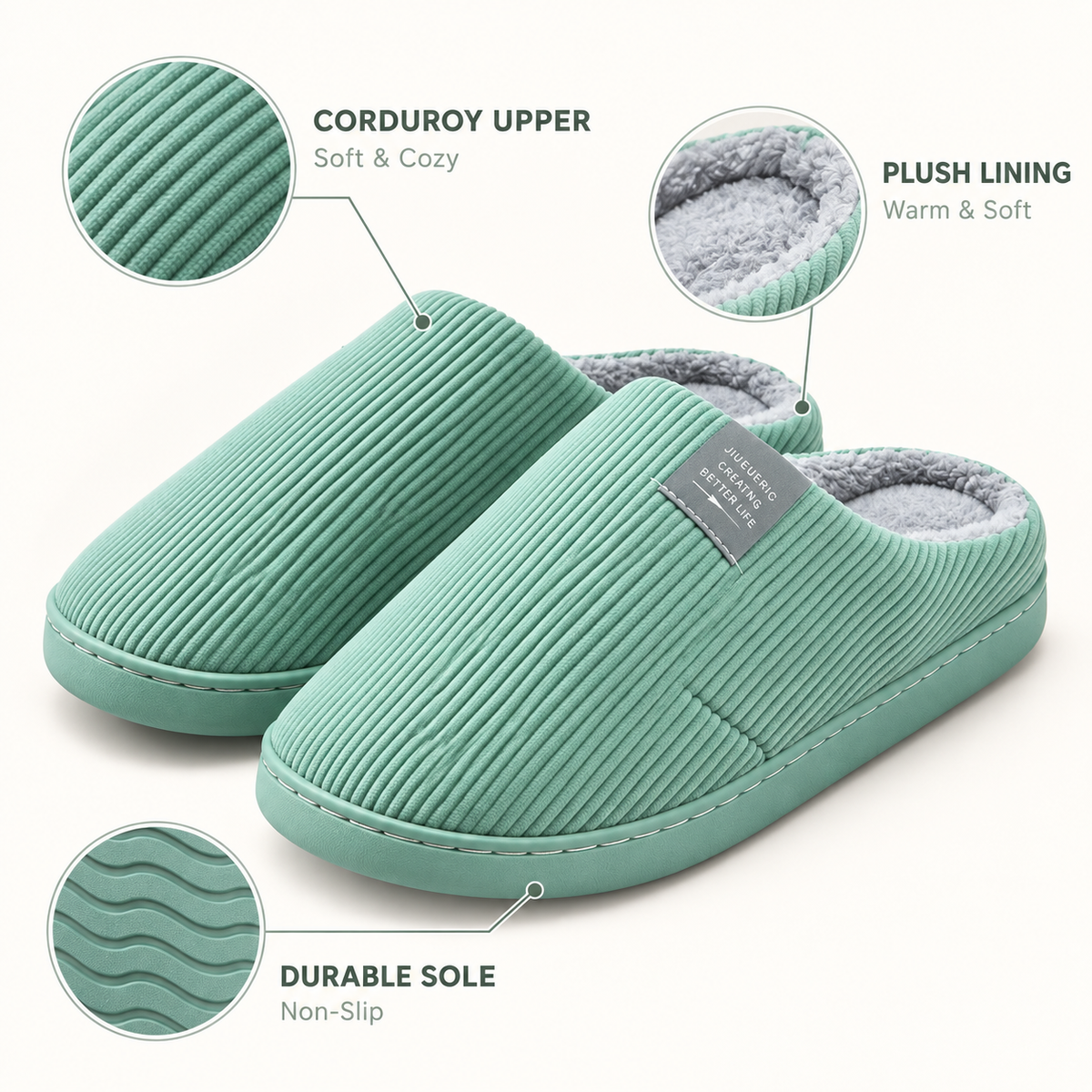 Nordspur | WinterMoss Cozy Slides