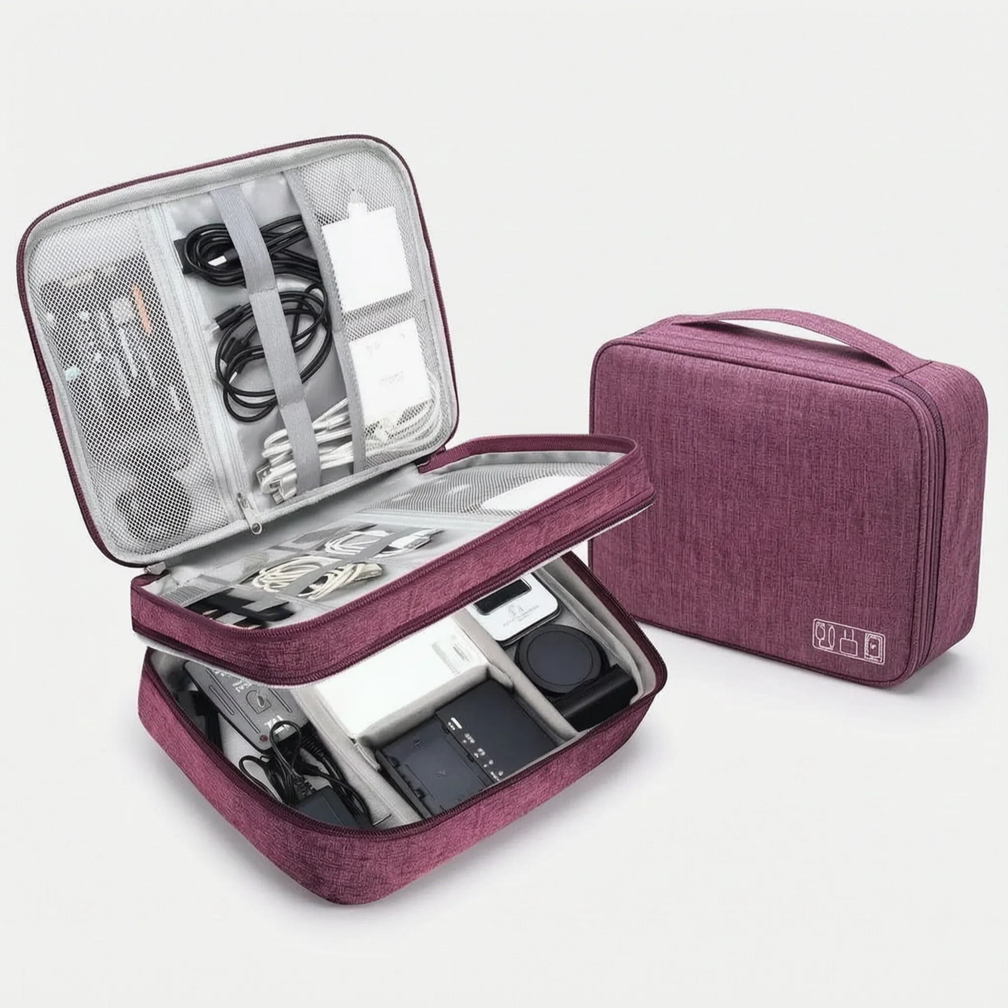 Nordspur | WireWrap Rectangular Electronics Organiser