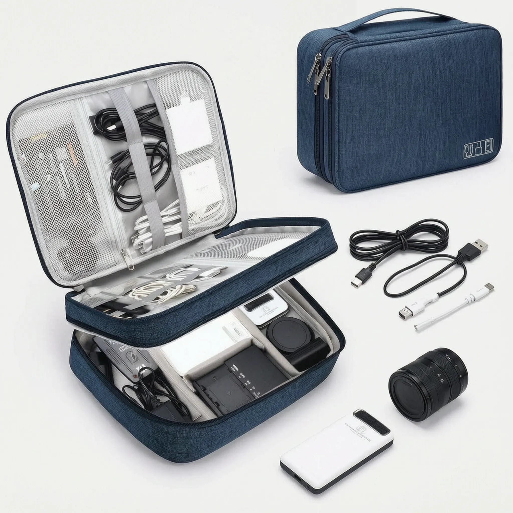 Nordspur | WireWrap Rectangular Electronics Organiser